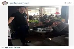 عکس/ سردار و دوستان در رستوران!