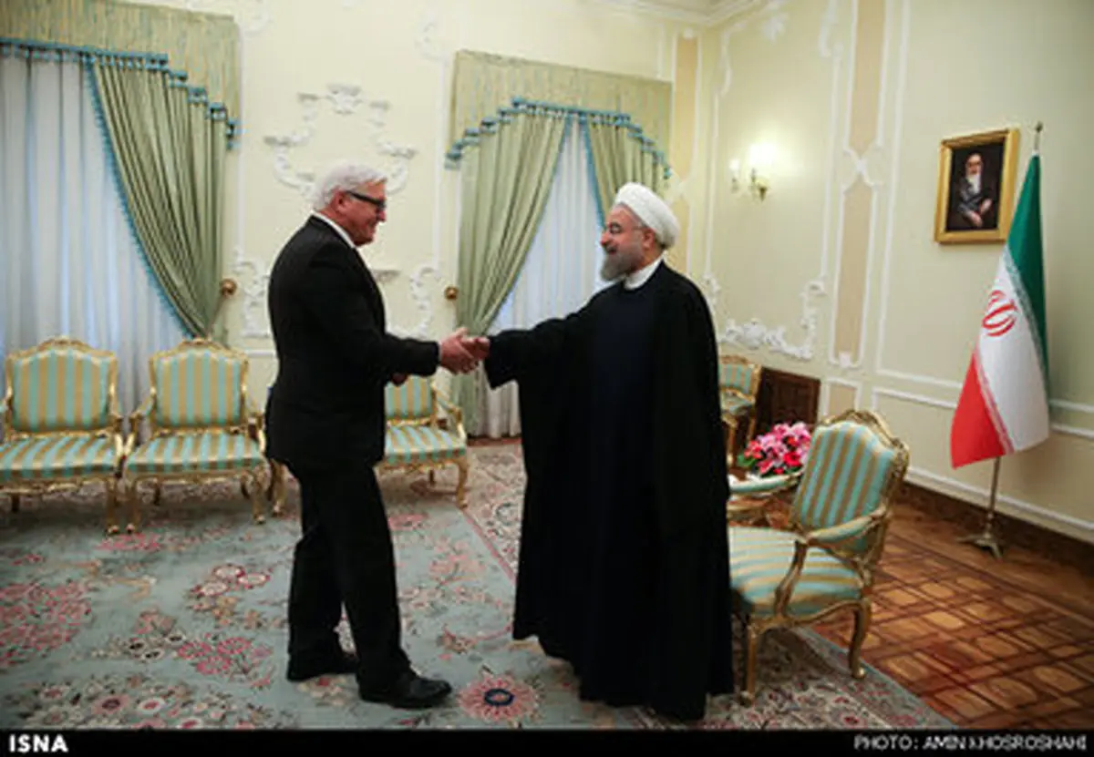 دیدار وزیر امورخارجه آلمان با روحانی/ تصاویر