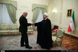 دیدار وزیر امورخارجه آلمان با روحانی/ تصاویر