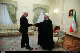 دیدار وزیر امورخارجه آلمان با روحانی/ تصاویر