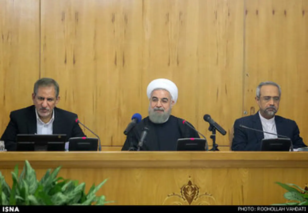 حواشی جلسه امروز هیات دولت /تصاویر