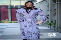 عکسی از مانتوی متفاوت فریبا نادری