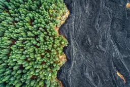 عکس / روی خط سیاهی در عکس روز نشنال جئوگرافیک