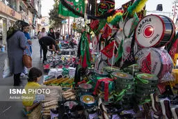 تصاویری از رشت در ماه محرم