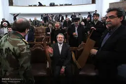 اولین همایش فراکسیون دفاع مقدس مجلس با حضور لاریجانی، نوبخت و بازیگر مطرح سینما/ تصاویر