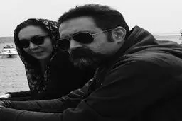 نیکی کریمی همراه کارگردان ایرانی در ترکیه/ عکس