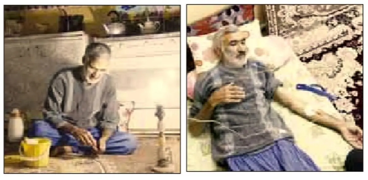 33سال بی‌خوابی برای یک جانباز +عکس