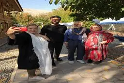 سلفی بهاره رهنما و همسر جدیدش /عکس