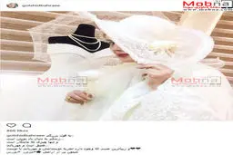 گلشید بحرایی، مدل عروس شد!/ عکس
