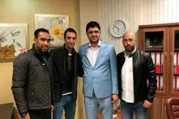 مهاجم سابق استقلال، دستیار عنایتی در مشهد + عکس