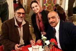 تصویری از گریم خاص امیر جعفری در سریال شهرزاد
