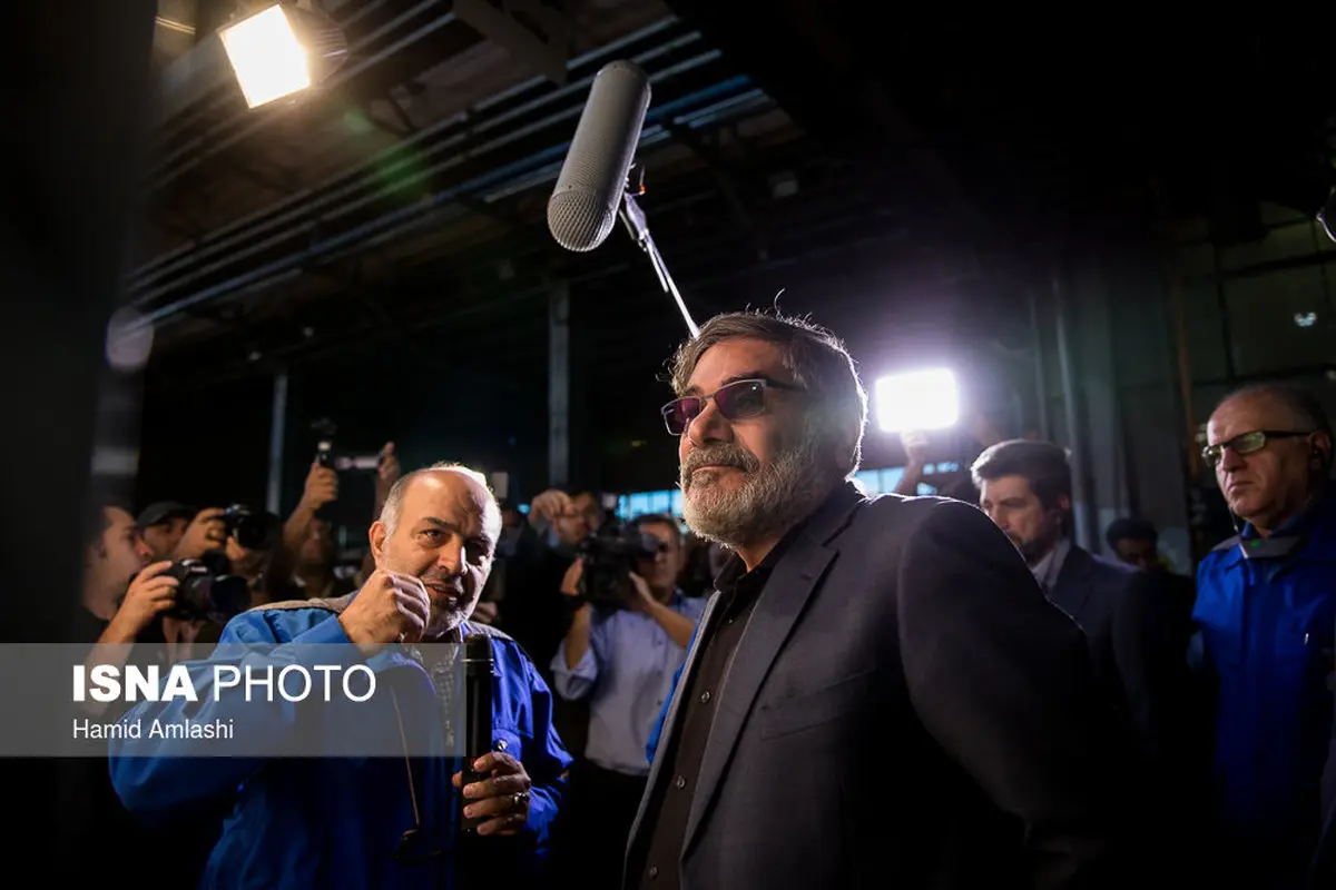 بازدید شمخانی از کارخانه ایران خودرو / تصاویر