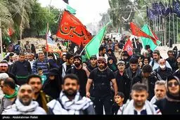 قدم به قدم با زائران حسینی از سهله تا کربلا/تصاویر