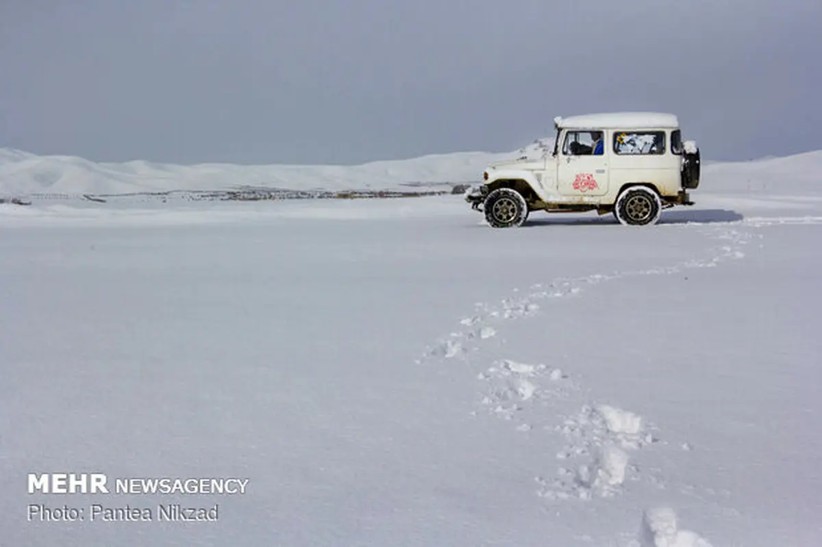 چهارمحال و بختیاری سفیدپوش شد/ تصاویر