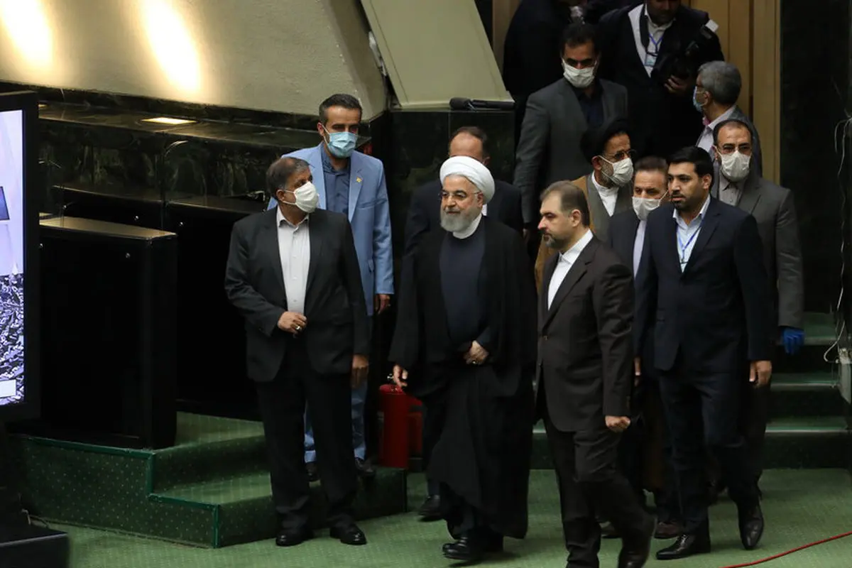 روحانی در مجلس یازدهم + تصاویر