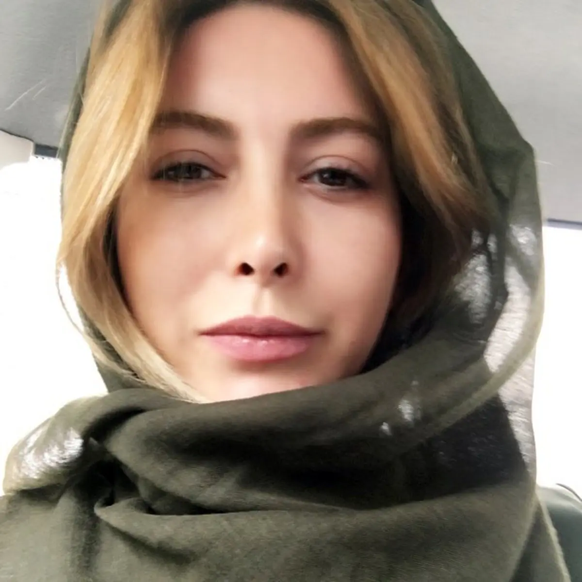 سلفی جالب خانم بازیگر