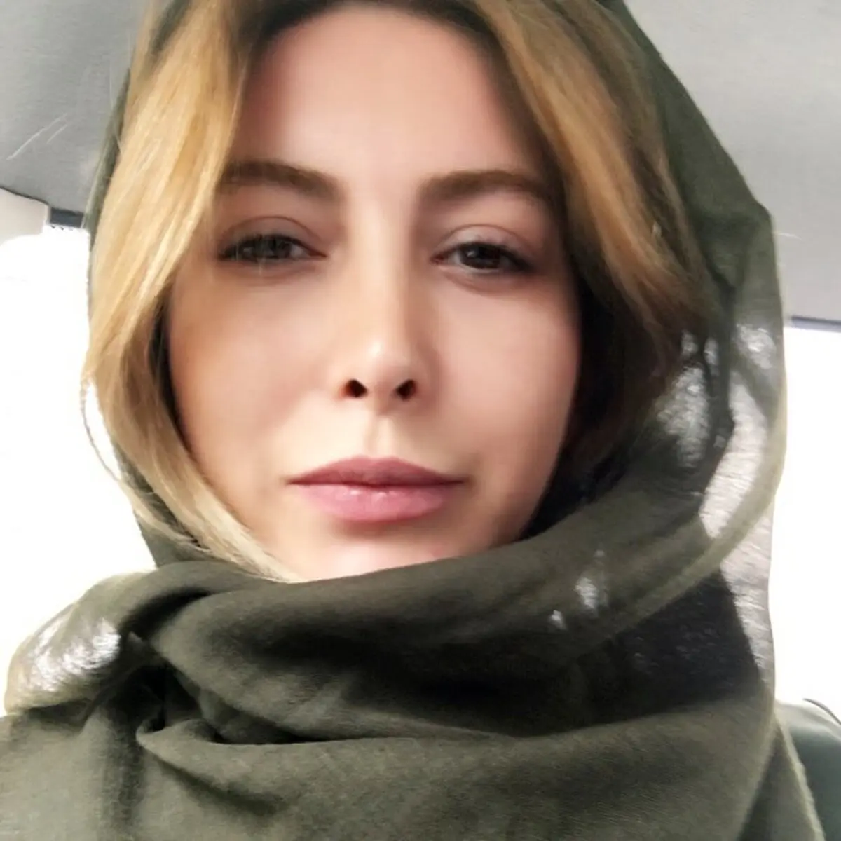 سلفی جالب خانم بازیگر