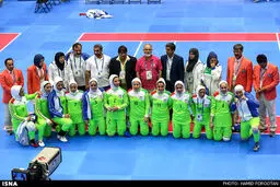 مسابقات کبدی بانوان ایران در اینچئون/ تصاویر
