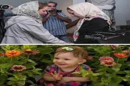 دیدار خانم بازیگر با مادر بنیتا/عکس