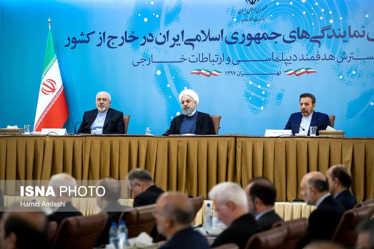 همایش روسای نمایندگی های ایران در خارج از کشور با حضور حسن روحانی/تصاویر