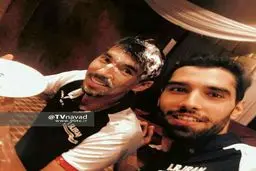 سلفی جالب والیبالیست تیم ملی در روز تولدش/عکس