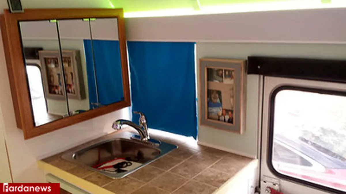 تبدیل اتوبوس مدرسه به خانه رویایی /تصاویر