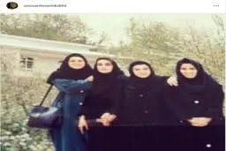 خانم مجری در دوران دانشجویی/عکس