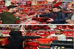 اولین خرید ولنتاین در موصل عراق بعد از آزادسازی از اشغال داعش/عکس