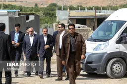 سفر اسحاق جهانگیری به مناطق زلزله زده استان کرمانشاه/تصاویر