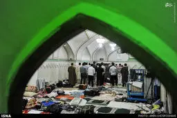 اعتکاف در حرم حضرت عبدالعظیم حسنی/تصاویر