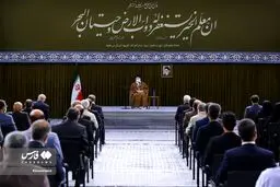 تصاویر دیدار جمعی از معلمان با رهبر معظم انقلاب