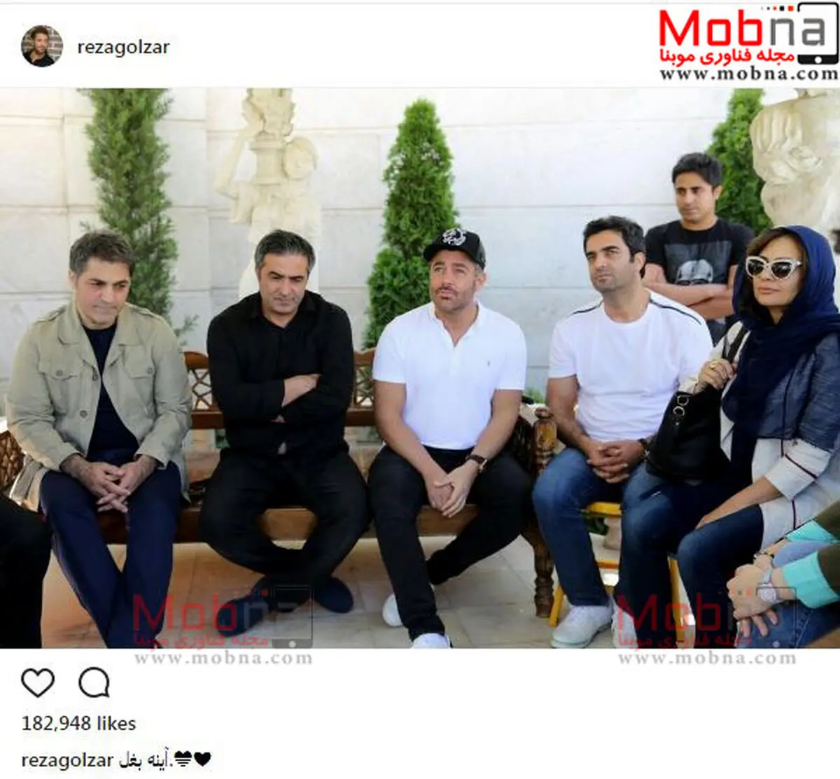 تیپ یکتا ناصر و رضا گلزار در آینه بغل! / عکس