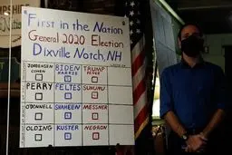 دومین نتیجه رسمی انتخابات آمریکا / ترامپ در روستایی کوچک در نیوهمپشایر ۱۶ بر ۵ پیروز شد