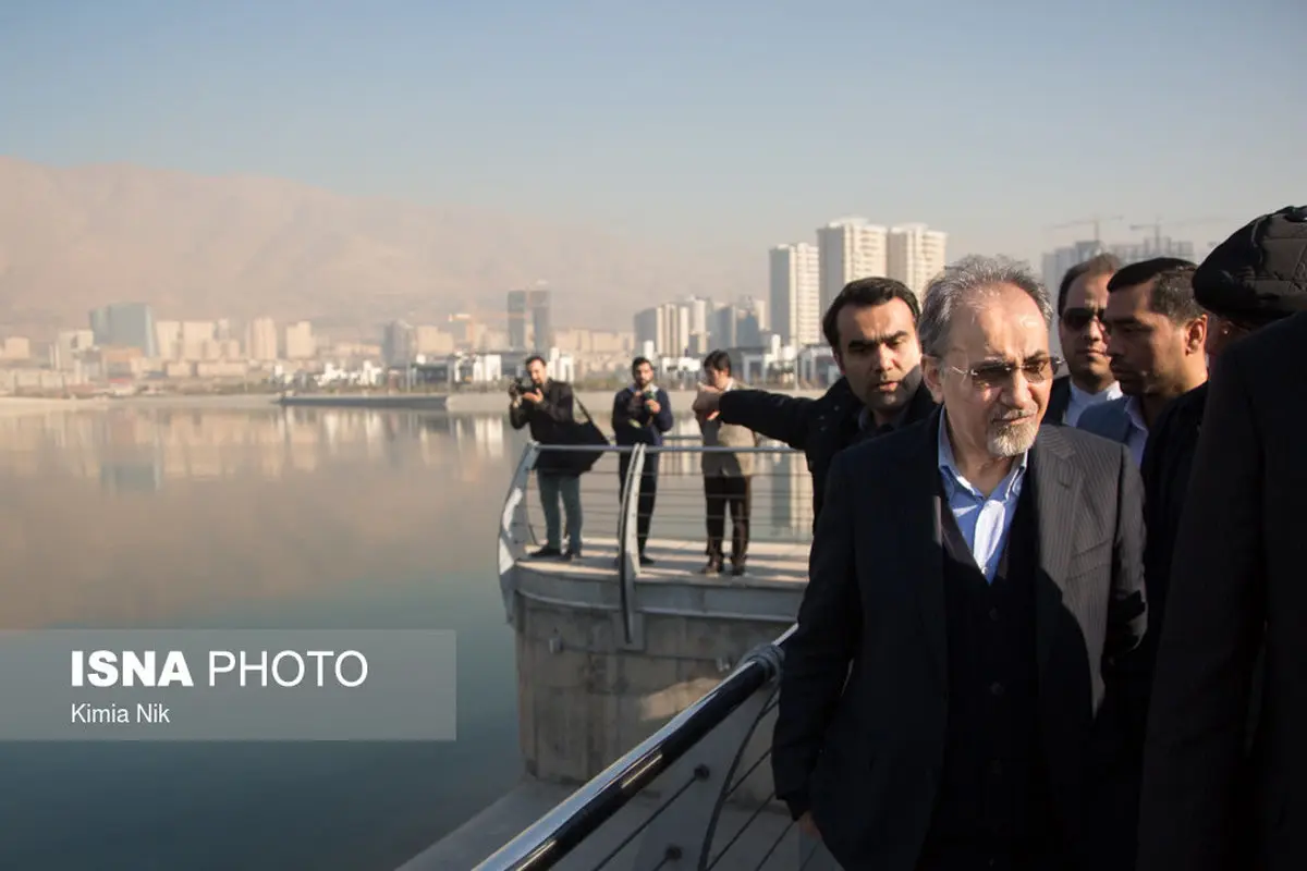 بازدید محمدعلی نجفی و محسن هاشمی از پروژه‌های عمرانی پایتخت/تصاویر