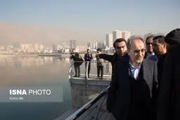 بازدید محمدعلی نجفی و محسن هاشمی از پروژه‌های عمرانی پایتخت/تصاویر