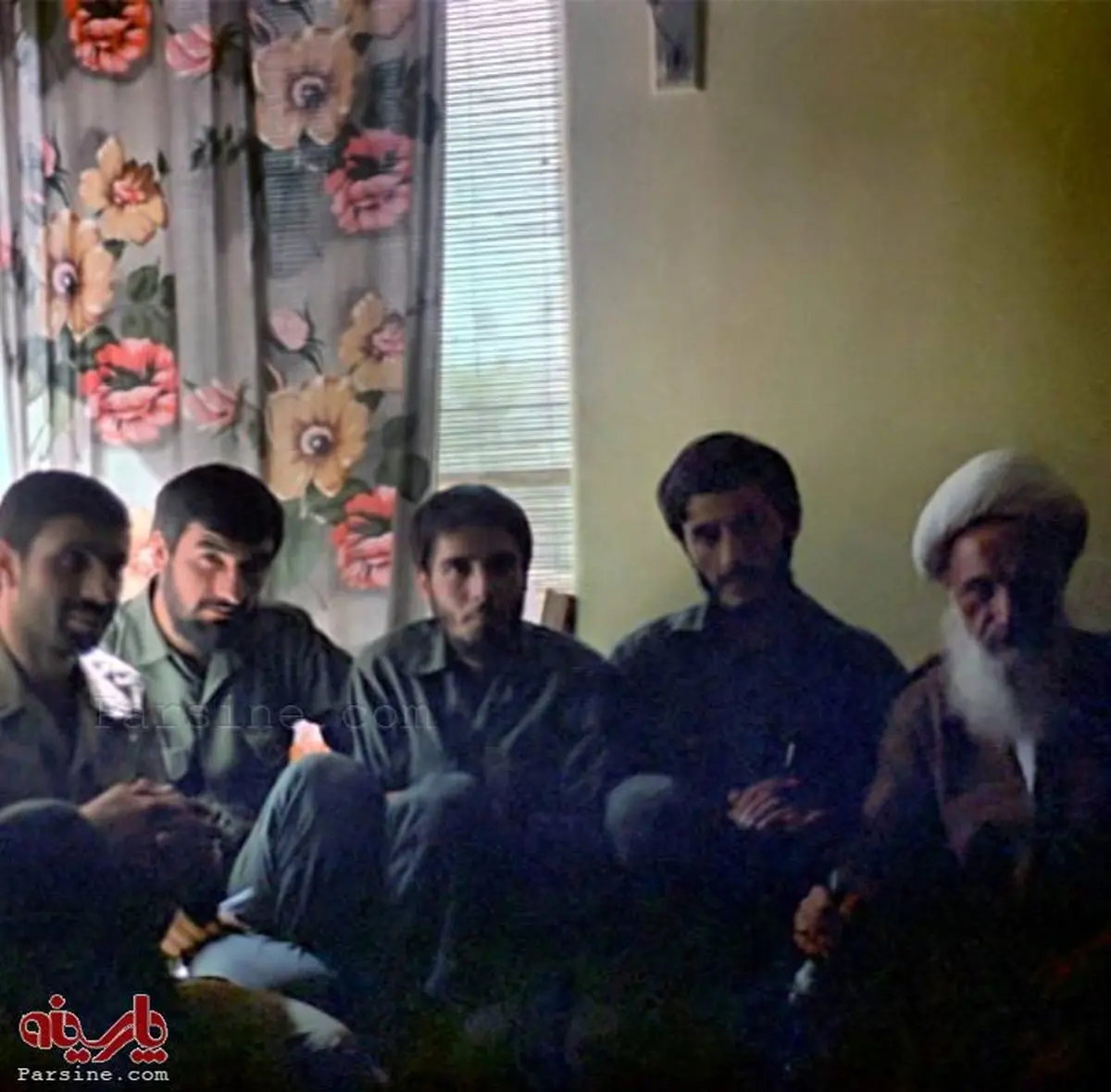 عکس دیده نشده از شهیدان اشرفی اصفهانی،صیاد شیرازی، همت و محسن رضایی