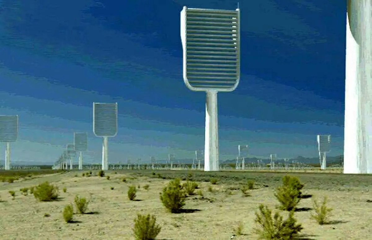 اختراع درختان مصنوعی/ عکس