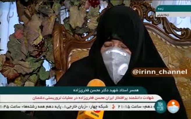 نخستین مصاحبه همسر شهید فخری زاده پس از شهادت ایشان+فیلم