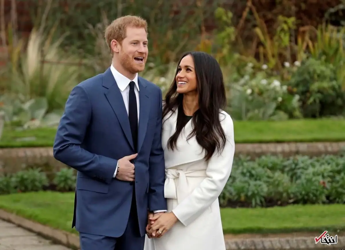 تصویری از شاهزاده هری با نامزد آمریکایی‌اش