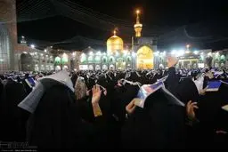 تصاویر/ سومین شب قدر در حرم رضوی
