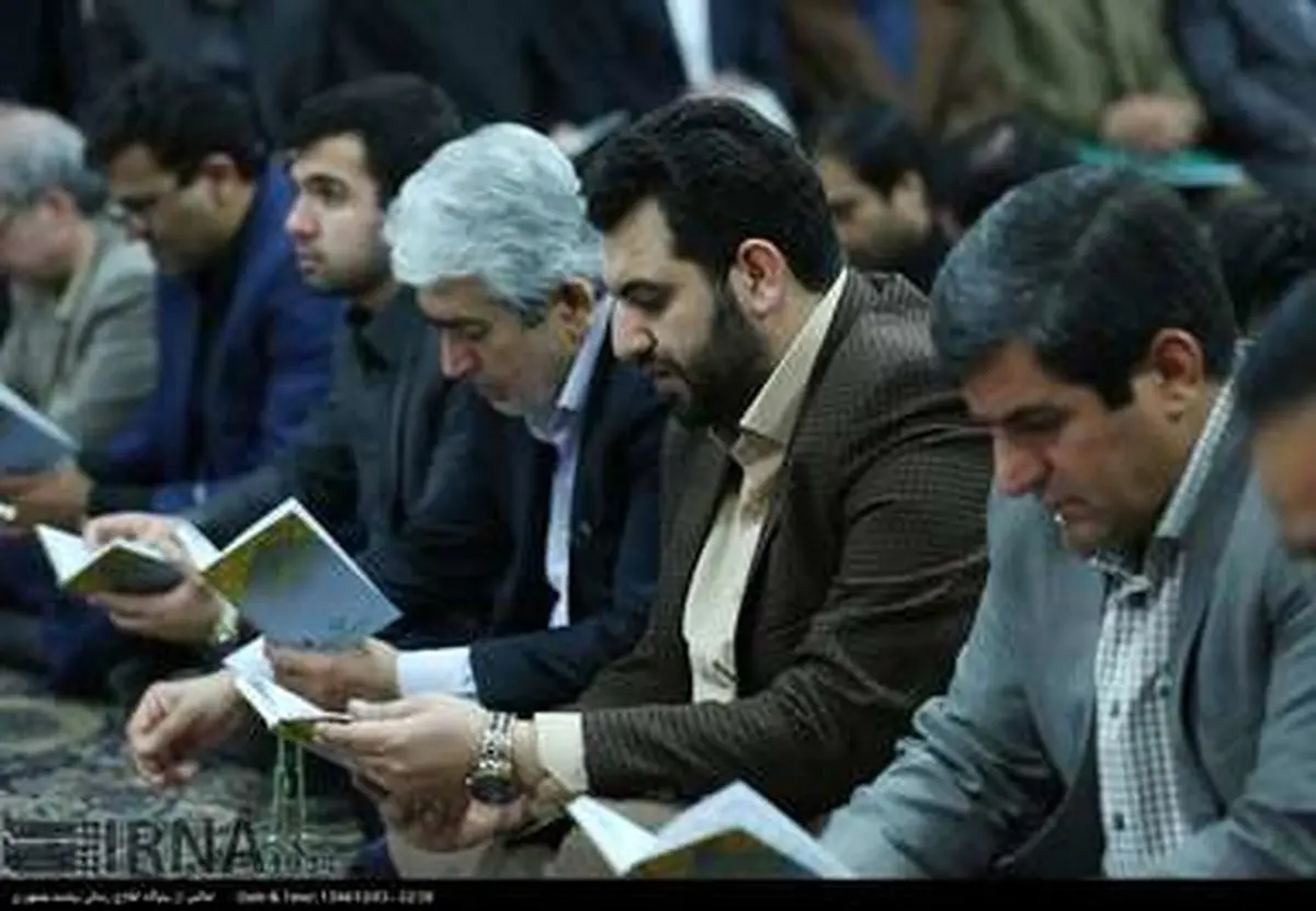 عزاداری سالروز شهادت حضرت فاطمه (س) با حضور روحانی/تصاویر