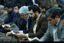 عزاداری سالروز شهادت حضرت فاطمه (س) با حضور روحانی/تصاویر