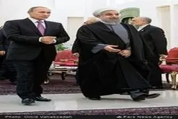 دیدار و نشست مشترک رؤسای جمهوری ایران و روسیه/تصاویر