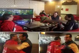 حضور کریمی در اردوی پرسپولیس و خوش و بش با برانکو بعد از جنجال تازه کی‌روش + عکس