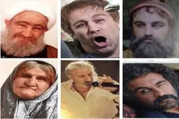 گریم‌های متفاوت محسن تنابنده / عکس