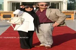 ساره بیات در کنار پدر خوشتیپ‌اش روی فرش قرمز/عکس