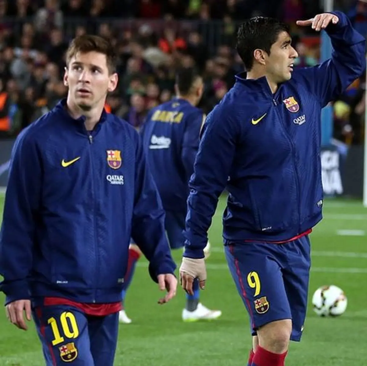 در افق محو شدن سوارز در کنار مسی/ عکس