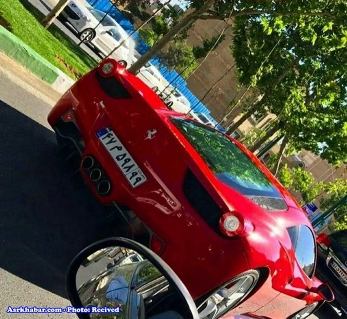 جولان خودروی 6 میلیاردی در خیابان های تهران/عکس