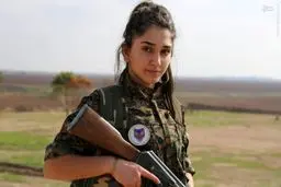 عکس/ زنان مسیحیِ سوریه در جنگ با داعش