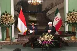 روحانی:همکاری ایران و اندونزی به نفع امنیت منطقه است